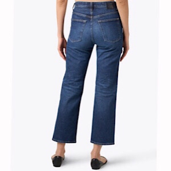 “NEW” AG Adriano Goldschmied Kingsley 360° High-Rise Pop Crop Jean - Picture 2 of 9